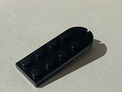 #ad LEGO Part 3491 1pc Plate with Coupler Tow Ball Socket 2x4 black $1.89
