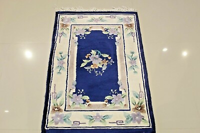 #ad TOP SELLER AUBUSSON VINTAGE CHINESE SILK AREA RUG 2#x27;x3#x27; BRAND NEW GREAT DEAL $199.00