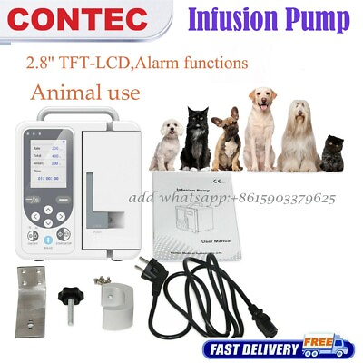 #ad Volumetric Infusion Pump Fluid Standard IV with Alarm SP750 VETfor animal use $299.00