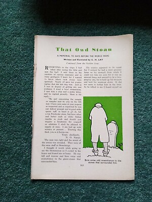 #ad Di4 Ephemera 1946 article the that owd stoan c h lay GBP 2.40
