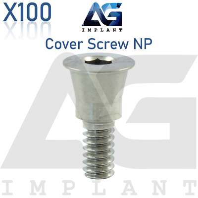 #ad 100 Cover Screw For Narrow Platform NP Conical Connection Hex 2.25mm $399.90