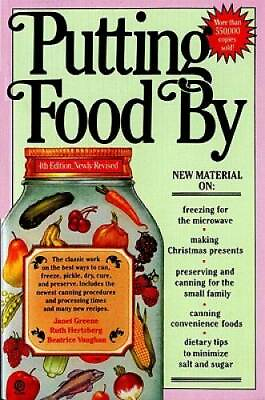 #ad Putting Food By Paperback By Greene Janet GOOD $4.80