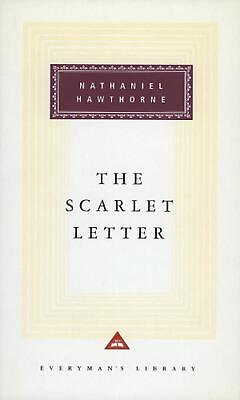 #ad The Scarlet Letter: A Romance by Nathaniel Hawthorne English Hardcover Book $21.35