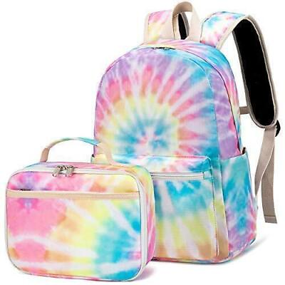#ad School Backpack for Girls Girls Backpack with Lunch Box Bookbag for Girls $37.23