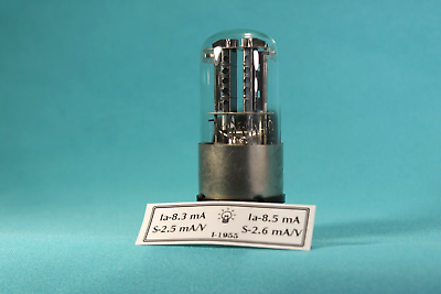 #ad 1 PCS 6N8S 6H8C 1578. DOUBLE TRIODE.MELZ.Holed Plates.Metal Base.I 1955. $175.00