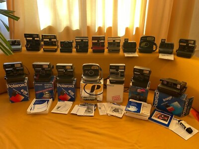 #ad Big collection of 18 different vintage Polaroid 600 635 extremally rare $1199.00