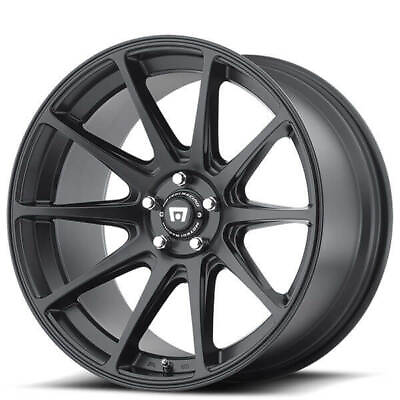 #ad 4 18quot; Motegi Racing Wheels MR127 Satin Black Rims B21 $928.00