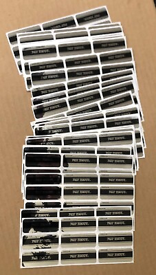 #ad 30 New Sheets of 9 True Temper Shaft Band Labels Golf Club AUTHENTIC $20.00