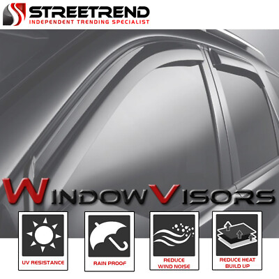 #ad Sun Rain Wind Guard Shade Deflector Window Visors For 2007 2012 Altima 4DR Sedan $46.00
