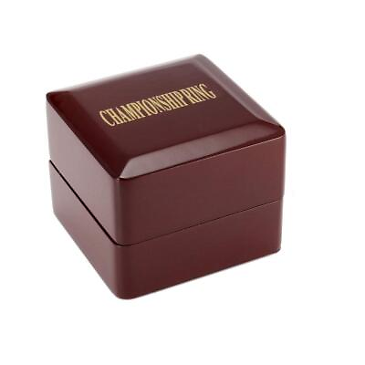 #ad JunningGor Display Wooden Ring Box for Piece Championship Sports Big Heavy Ring $16.12