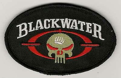 #ad Blackwater Private Military Corp Security CIA Firearm Cofer Skull Patch $11.45