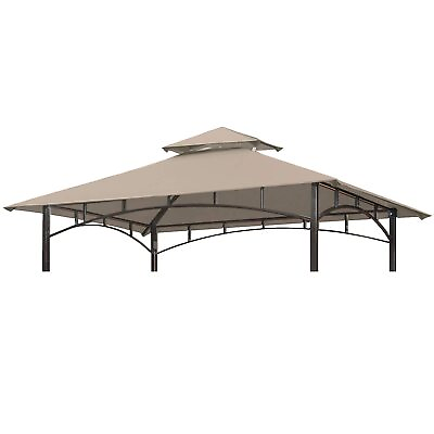 #ad Replacement Canopy Roof for 5 x 8 Outdoor BBQ Gazebo Durable Polyester Fabric $58.77
