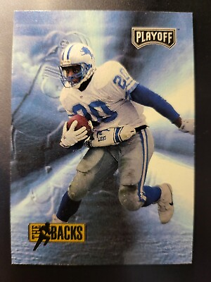 #ad 1993 Playoff Barry Sanders The Backs card #280 $4.99