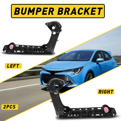 #ad Pair Left amp; Right Side Front Bumper Support Bracket For 2019 2021 Toyota Corolla $12.69