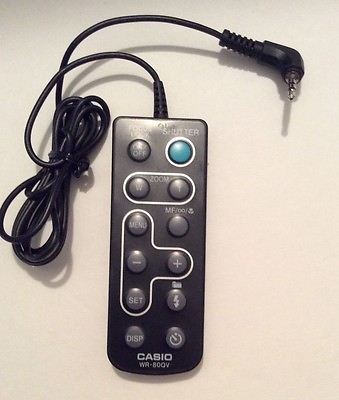 #ad Casio Digit Camera Wired Remote Control WR 80QV $9.99