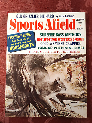 #ad SPORTS AFIELD Outdoors Magazine December 1967 John C. Berkey Hunting Fishing $22.40