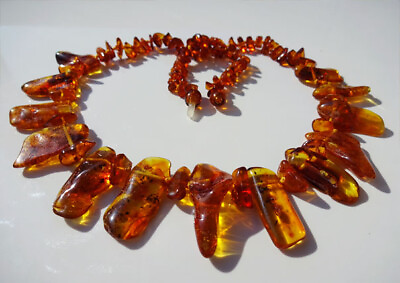 #ad Genuine Beautiful Baltic Amber Necklace $12.99