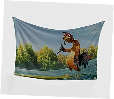 #ad Chicken Joe Flag Funny Cool Flag Banner Surf#x27;s Up Vibrant Colors for 3x5FT $20.79