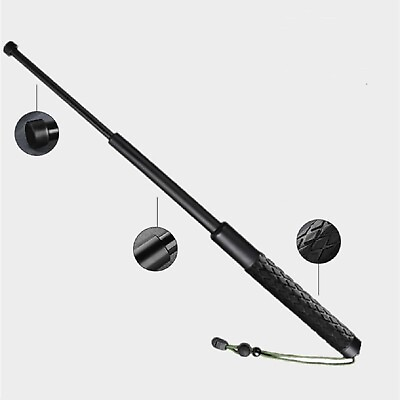 #ad Portable Outdoor Telescopic Rod Hand Held Pole Compact Extendable Retractable $15.99
