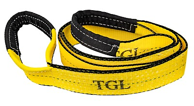 #ad 3quot; 8#x27; Tree Saver Winch Strap Tow 30000 Pound Capacity $17.99