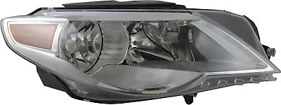 #ad For 2009 2012 Volkswagen Passat CC Headlight Halogen Passenger Side $271.40