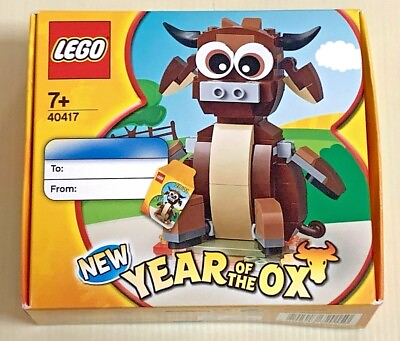 #ad Lego 40417 New Year OX Special Edition Sealed Rare WORLDWIDE FREE SHIPPING $26.99