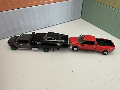 #ad 3D Print Add On for 1 64 Greenlight Dodge Ram 3500 Stake Flatbed Set 2 Car Tow $47.45