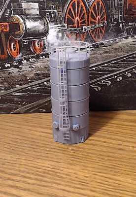 #ad 1:87th H.O. Scale Modular Chemical Storage Tank #1 with Detail Kit $18.00