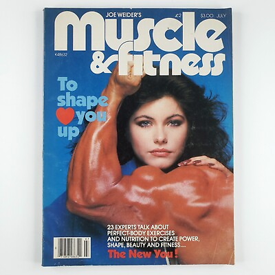 #ad Joe Weider#x27;s Muscle amp; Fitness Magazine 1981 July Bodybuilding Workout Plan A496 $19.95