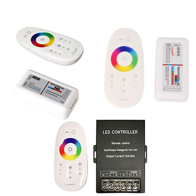 #ad RGB W LED Strip Light Remote Controller 2.4GHz RF Wireless Touch Screen DC12 24V $14.24