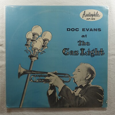#ad Doc Evans At the Gas Light Record Album Vinyl LP $6.84
