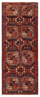 #ad Traditional Vintage Hand Knotted Carpet 4#x27;0quot; x 9#x27;11quot; Wool Area Rug $468.40