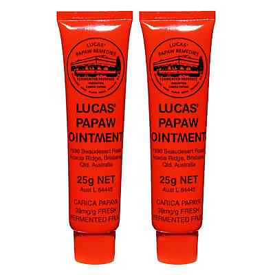 #ad Lucas Papaw Ointment 25g Tube TWIN Pack for value $19.99