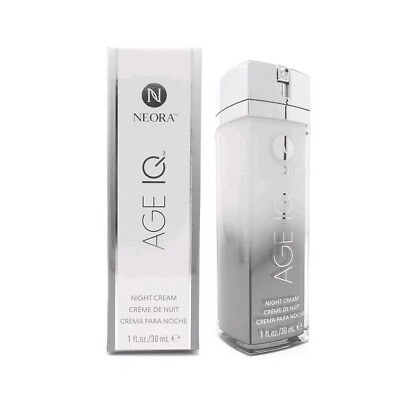 #ad AGE IQ Neora Night Cream Nerium AD Anti Aging Wrinkle Hyaluronic HA Serum New $49.88