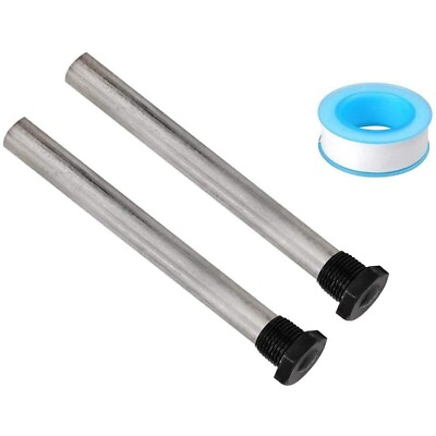 #ad 2 Pack 1 2quot; NPT RV Anode Rod Magnesium Anode Rod Camper Water Heater Anode Rod $10.99