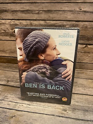 #ad Ben Is Back DVD 2018 Julia Roberts Lucas Hedges NEW Sealed $8.99