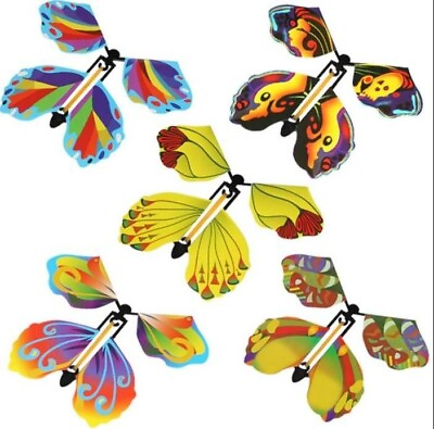 #ad Butterfly Magic Flying Card Greeting Cards 10x new Exclusive Gift Birthday toy $9.25