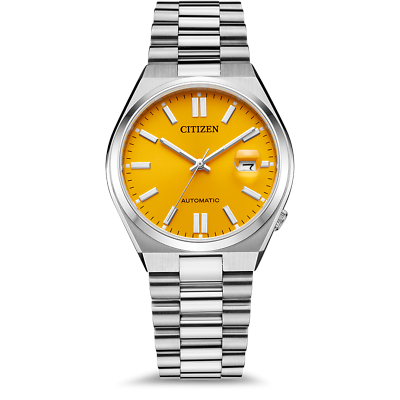 #ad Citizen NJ0150 81Z Automatic Yellow Dial Stainless Steel Tsuyosa Sapphire $252.99