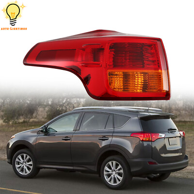 #ad For Toyota RAV4 2013 2014 15 Left Driver Tail Light Assembly Outer Tail Lamp $46.99