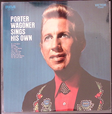 #ad PORTER WAGONER SINGS HIS OWN RCA RECORDS PROMO STILL SEALED LP 154 12W $33.16