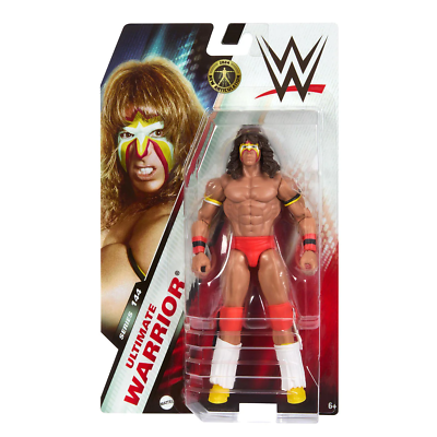 #ad Ultimate Warrior WWE Mattel Basic Series 144 Wrestling Action Figure $6.49