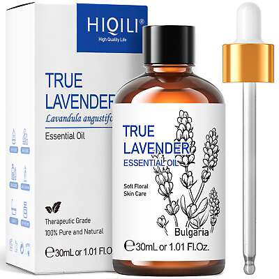 #ad #ad HIQILI 30ml Lavender Oil Pure Natural Essential Oil Aromatherapy Diffuser Skin $7.78