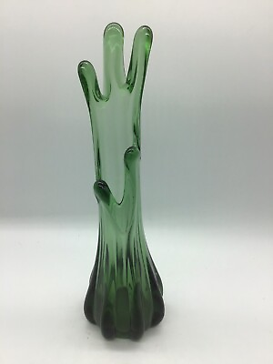 Vintage Light Green Five Finger Stretch Swung Vase $34.99