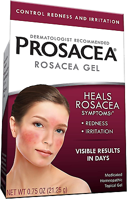 #ad Prosacea Heals Rosacea Symptoms of Redness Pimples and Irritation 0.75 Oz $17.99