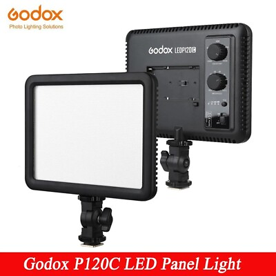 #ad Godox LEDP120C LED Video Light Fill Light 3300K 5600K Studio Continuous Lighting $39.99