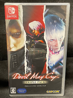 Devil May Cry Triple Pack Nintendo Switch Only DMC 1 2amp;3 Code Expired Asia $43.95
