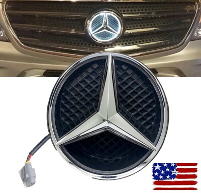 #ad LED Light Front Grille Star Emblem Logo For Mercedes Benz C300 CLA250 GLA250 ML $30.99
