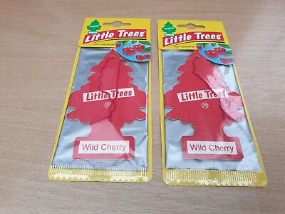 #ad 2 X Little Magic Trees Wild Cherry Car Home Air Freshener JUST £3.49 FREE POST GBP 3.49