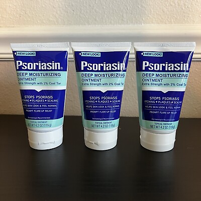 #ad Psoriasin Deep Moisturizing Ointment Extra Strength 4.2 oz Exp 10 2025 Lot of 3 $39.97