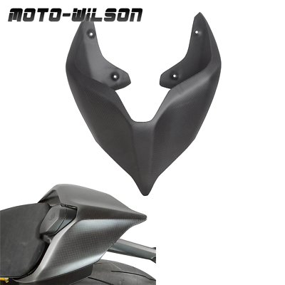 #ad For Ducati Panigale V4 23 Carbon Fiber Seat Fairing Tail Cover Protect Matte $247.00